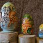 Easter Egg Classic Russian Matryoshka Children's toy Author's handmade Exclusive