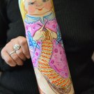 Handmade Gift for a Needlewoman Russian Matryoshka-case for needlework Exclusive