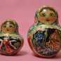 Russian Matryoshka 6'/10 Unusual gift Souvenir Author's hand-painted Exclusive