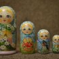 Matryoshka 7' Souvenir Seasons Author's hand-painted Exclusive Russian folk art