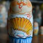 Russian Matryoshka Souvenir Author's painted Pyrography Children's toy Exclusive