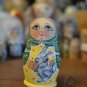 Children's toy Gift Souvenir Matryoshka 4 in Handmade Russian Folk Art Exclusive