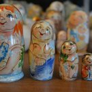 Russian nesting doll 6' Author's hand-painted Adult toy Exclusive Made in Russia