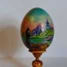Author's Egg in the style of Roerich Gift Russian Souvenir Exclusive Handmade