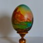Author's Egg in the style of Roerich Gift Russian Souvenir Exclusive Handmade
