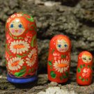 Children's toy Handmade Gift Russian folk art Souvenir Matryoshka Made in Russia