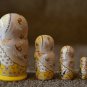 Matryoshka 4 in Author's hand-painted nesting doll Home & Office decor Exclusive