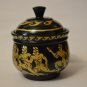 Hand-painted Russian Souvenir Gift Sugar Bowl Olympians Exclusive Made in Russia