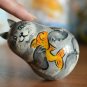 Set of 2 Musical Roly-poly Children's toy Gift Handmade Exclusive Made in Russia