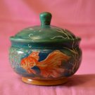 Candy Bowl Author's hand painting Russian Souvenir Gift Exclusive Made in Russia