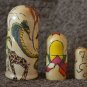 Developing matryoshka Handmade Gift Rebus for children 2+ Eco-friendly materials
