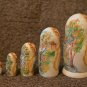 Russian Matryoshka 6' Cool gift Souvenir Author's hand-painted Acrylic Exclusive