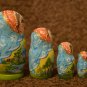 Toy for any age Russian Matryoshka Author's hand-painted Souvenir Made in Russia