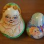 Two musical Roly-poly "Where are the children from" Top Children's toy Exclusive