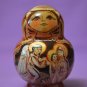 Russian nesting doll 6' Souvenir Author's hand-painted Exclusive Made in Russia