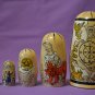 Tarot Cards Esoteric Matryoshka 6 in Tarologist Attribute Gift Author's Handmade