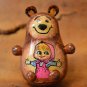 Handmade Gift for a child Top Russian musical toy Masha and the bear Exclusive