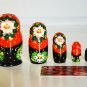Children's toy Matryoshka 4 in Handmade Russian National Art Gift Made in Russia