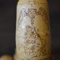 Handmade Gift Souvenir Esoteric Matryoshka Tarot Cups Pyrography Fortune Telling