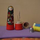 Handmade Gift Russian souvenir Matryoshka-needler Eco-friendly materials