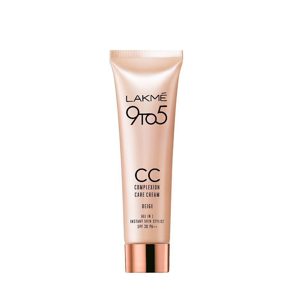 Lakme 9 To 5 Complexion Care Face CC Cream, Beige, SPF 30, 9 gm