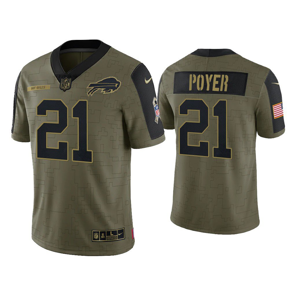 Youth Jordan Poyer Bills 2021 Salute To Service Limited Youth Jordan Poyer Bills 2021 Salute To Service Limited