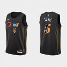 CRYPZMD Updated Version Basketball Jerseys- # 3 Miami Heat Dwyane Wade City  Edition Basketball Jersey Sleeveless Sports Shorts Set High Quality, White,  6XL : : Fashion