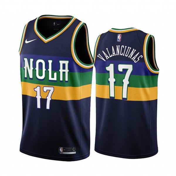 Jonas Valanciunas - New Orleans Pelicans - Game-Worn Classic Edition Jersey  - Recorded a Double-Double - 2022-23 NBA Season