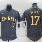 Shohei #17 Ohtani Los Angeles L.A. Angels '23 '24 City Connect Cream  Jersey