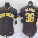 Men's San Diego Padres #38 Jorge Alfaro Flex Base Men's Stitched Jersey