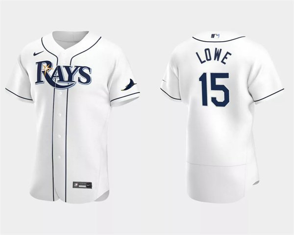 Ji-Man Choi Rays Jersey Home #26 White Men's