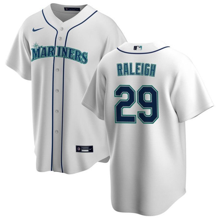 Cal Raleigh Game Used Marineros Jersey - 9/17/2023 vs. LAD - Size