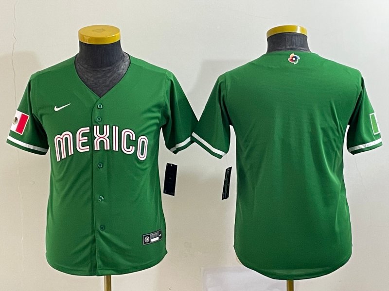 Mexico Baseball 2023 World Baseball Classic Stitched Jersey