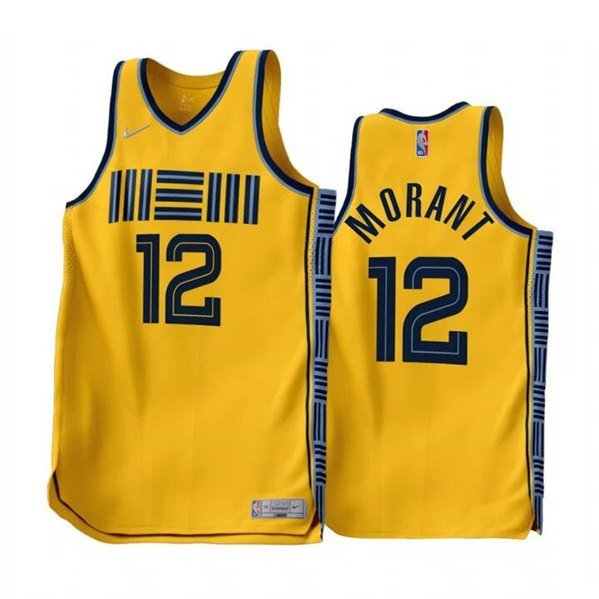 Men's Memphis Grizzlies #12 Ja Morant Red Stitched Jersey on sale