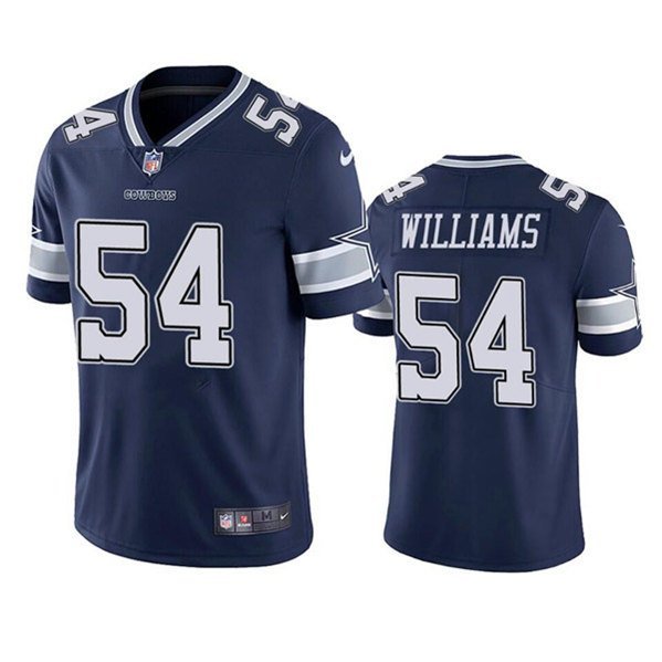 Sam Williams 54 Dallas Cowboys White Vapor Limited Jersey - Bluefink