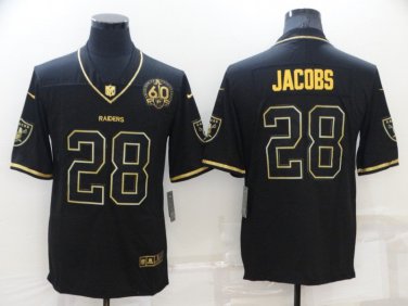 Derek Carr Las Vegas Raiders 4 Black Gold Vapor Limited Jersey