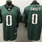 Philadelphia Eagles D'ANDRE SWIFT Vintage Throwback Football Jersey KE –