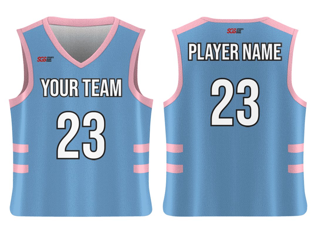 Custom Side Dash Solids Adult Youth Unisex Basketball Jersey - Reversible Uniform