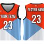 Custom Triangle Solids Adult Youth Unisex Basketball Jersey - Reversible Uniform