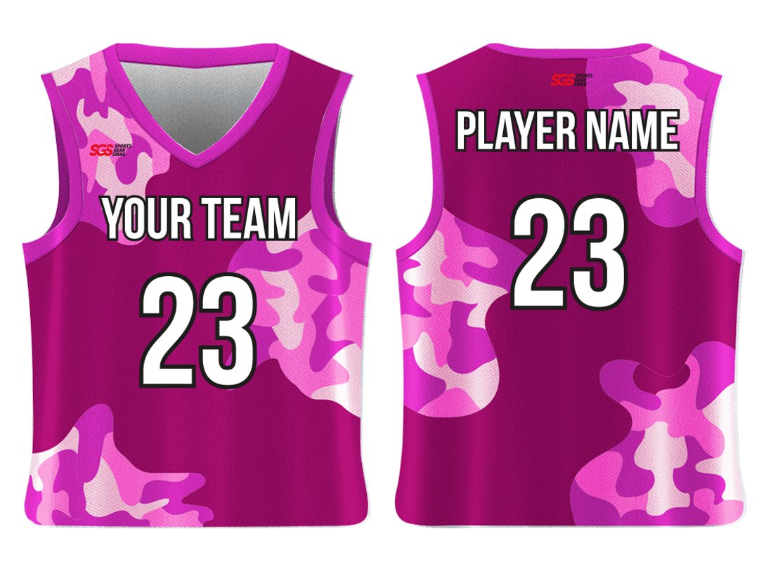 Custom Unique Camo Design Adult Youth Unisex Basketball Jersey ...