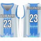 Custom Water Fall Nature Adult Youth Unisex Basketball Jersey - Reversible Uniform