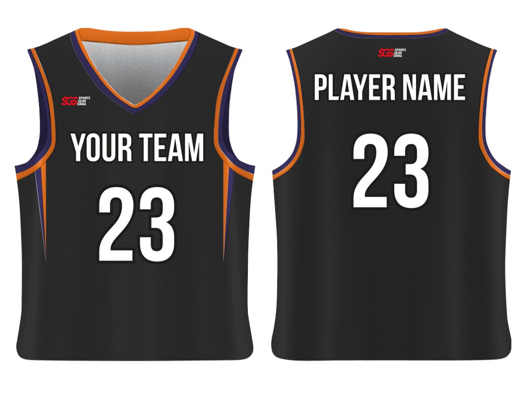 Custrom Dark Theme Collection Adult Youth Unisex Basketball Jersey - Reversible Uniform