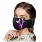 Winter Mask Butterfly Print Warm Hair Ball Hanging Ear Mask mascarillas masque lavable face-mask