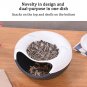 Creative Lazy Snack Bowl Plastic Double Layer Snack Storage Box Fruit Plate SE
