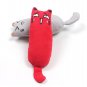 1Pc Mini Cute Pet Plush Toys Claws Thumb Bite Cat Mint Scratcher Teeth Grinding Catnip Cat Toy
