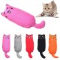 1Pc Mini Cute Pet Plush Toys Claws Thumb Bite Cat Mint Scratcher Teeth Grinding Catnip Cat Toy