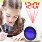 Multi-function Wall Ceiling Projection Alarm Clock Talking Report Thermometer LCD Temperature