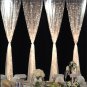 300 LED Curtain Fairy Hanging String Lights Christmas Wedding Party Home Decor