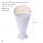 Home Kitchen Potato Tool Tableware 2 in 1 French Fry Cone with Dipping Cup