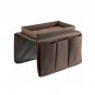 Sofa Armrest Organizer With 4 Pockets And Cup Holder Tray Couch Armchair Hanging Storage Bag